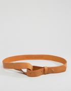 Vero Moda Leather Waist Belt - Brown