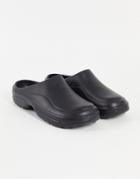 Asos Design Moulded Clog In Black