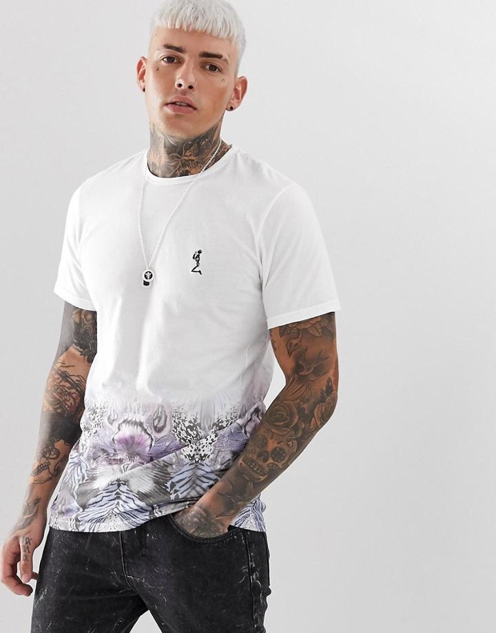 Religion Acid Animal Fade Out T-shirt-white
