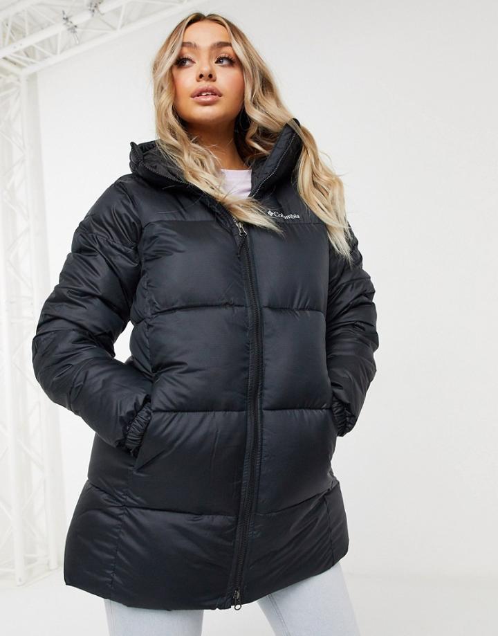 Columbia Puffect Mid Jacket In Black