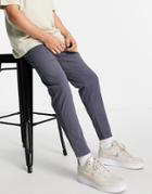 New Look Tapered Chinos In Blue-blues