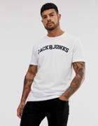 Jack & Jones Originals Chest Branding Logo T-shirt-white