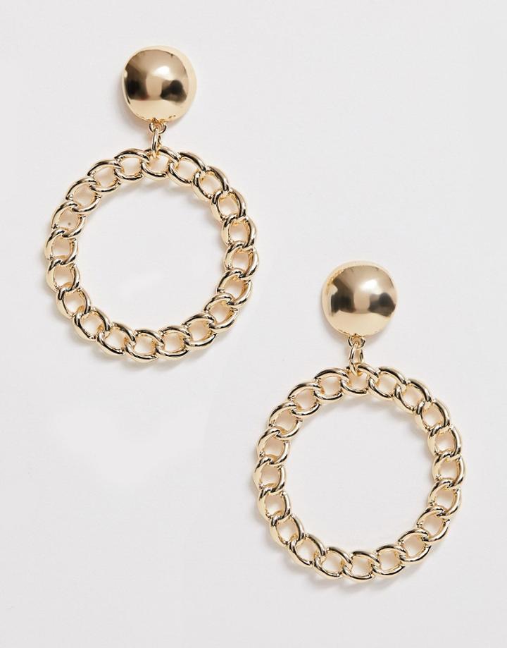 Pieces Gold Circle Earrings - Gold