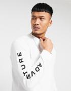 Adidas Originals Long Sleeve T-shirt In White
