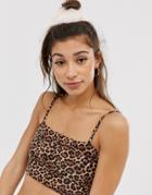 Asos Design Large Bun Holder In Faux Baby Pink Fur - Pink