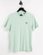 Barbour Beacon Small Logo T-shirt In Mint-green