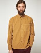 Ymc Long Sleeve Corduroy Shirt Online Exclusive - Brown