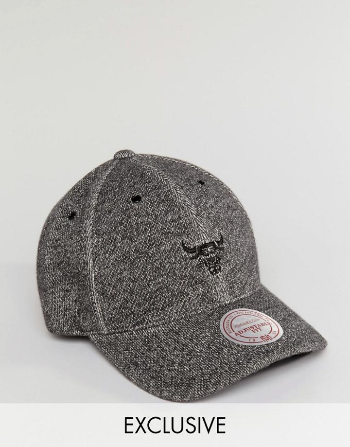 Mitchell & Ness Cap Adjustable Chicago Bulls Exclusive To Asos - Gray
