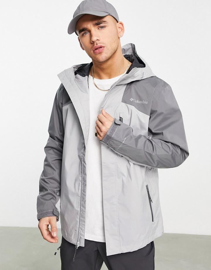 Columbia Ten Trails Jacket In Gray