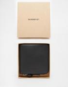 Sandqvist Aina Leather Zip Wallet - Black