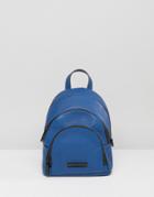 Kendall + Kylie Mini Sloane Pebble Leather Backpack - Blue
