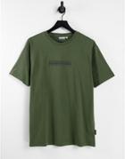 Napapijri Box T-shirt In Green