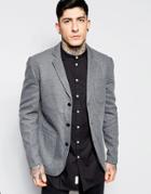 Minimum Jersey Blazer - Gray