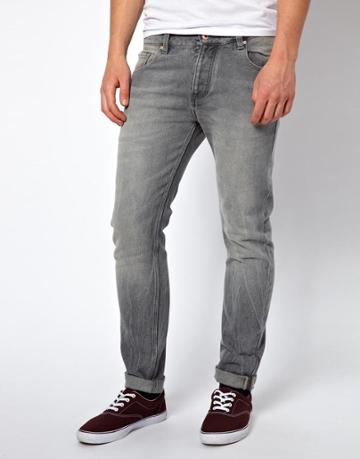 Asos Slim Jean In Gray