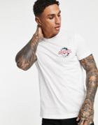 Diesel T-diegos K23 Circle Logo T-shirt In White