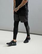 New Look Sport Shorts In Tonal Gray - Gray