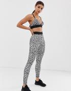 Hiit Leopard Print Leggings - Multi