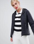 Stradivarius Basic Padded Jacket - Yellow