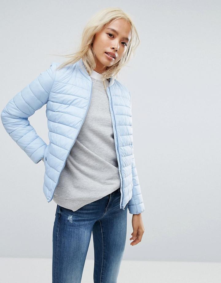 Esprit Lightweight Padded Jacket - Blue