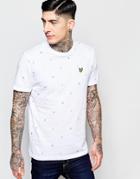 Lyle & Scott T-shirt With Multi Color Polka Dot In White - White
