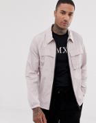 Asos Design Utility Jacket Light Pink
