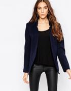 Only Amy Isoldora Woven Blazer - Blue