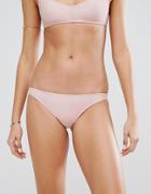 Motel Pale Pink Bikini Bottom - Pink