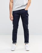 Armani Jeans J06 Slim Fit Jeans In Stretch Rinse Wash - Blue