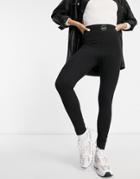 Asos Design Tab Detail Legging-black