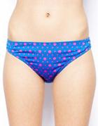 Marie Meili Hanalei Dot Bikini Bottoms - Ultramarina Dot