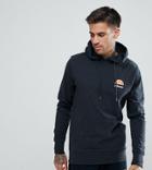 Ellesse Lounge Hoodie With Small Logo In Gray - Gray