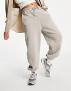 & Other Stories Organic Blend Cotton Sweatpants In Light Taupe-neutral