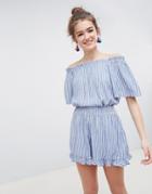 Blend She Sus Stripe Top - Blue