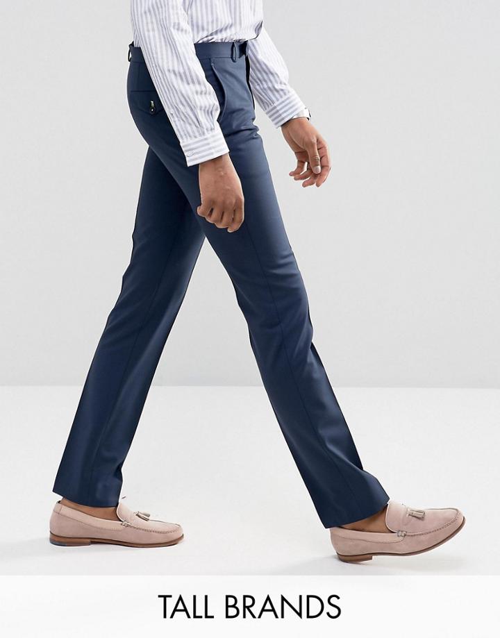 Noose & Monkey Tall Super Skinny Suit Pant - Navy
