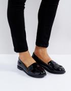 Miss Kg Fringe Loafer - Black