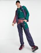 Adidas Originals Adicolor Bold Mixing Wovens Sweatpants In Navy