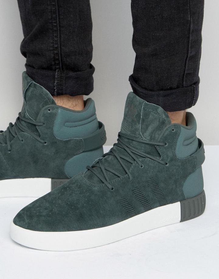 Adidas Originals Tubular Invader Sneakers - Gray