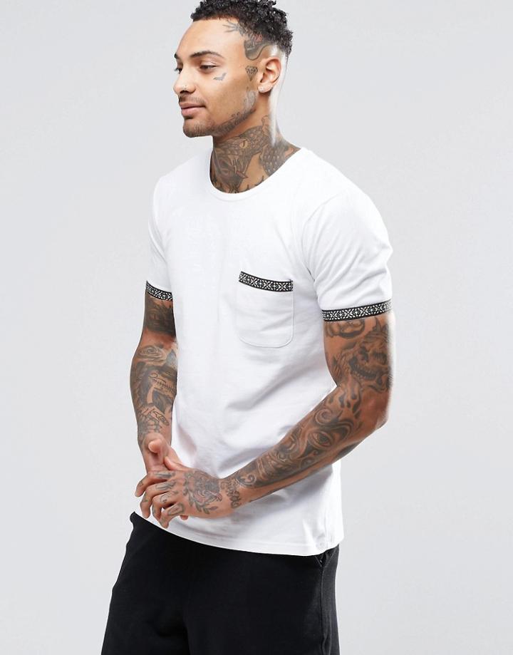 Mambo Ticket Tape Pocket T-shirt - White