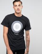 Lambretta Classic Target T-shirt - Black