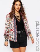 Alice & You Geo-tribal Embellished Trophy Jacket - Multi