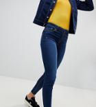 Stradivarius Regular Waist Skinny Jeans - Blue