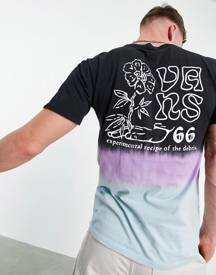 Vans New Age Tie Dye T-shirt In Black