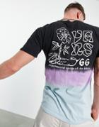 Vans New Age Tie Dye T-shirt In Black