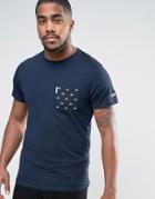 Lambretta Graphic Pocket T-shirt - Navy