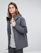 Burton Snowboards Intervale Jacket Hooded Waterproof In Dark Gray - Gray