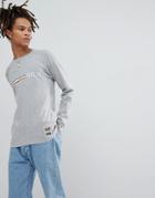 Champion Italia Long Sleeve T-shirt - Gray