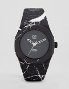 D1 Milano Black Concrete Watch - Black