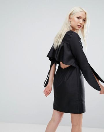 N12h Chica Shift Dress - Black