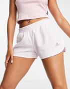 Adidas Running Own The Run M20 Shorts In Pink