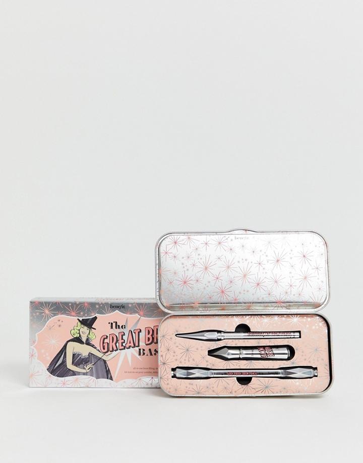 Benefit Cosmetics The Great Brow Basics 3-piece Eyebrow Set Save 40%-brown